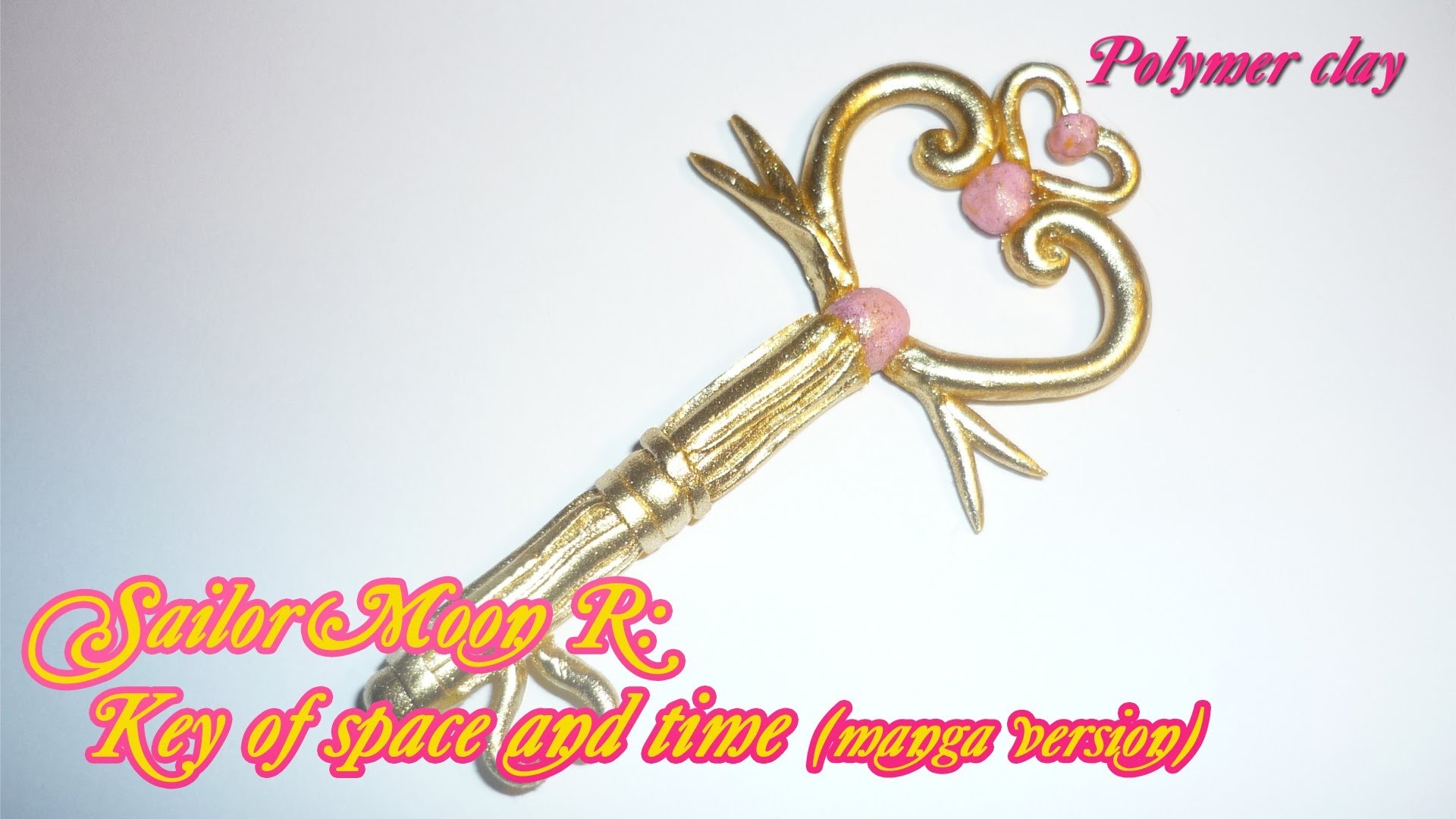Sailor Moon R: Key of Space and time (manga ver.) Polymer clay