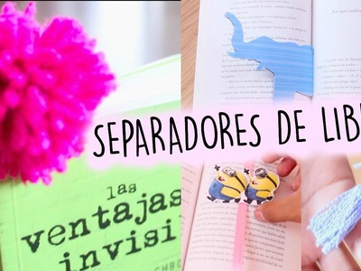 SEPARADORES DE LIBROS!! | Michelle Luna