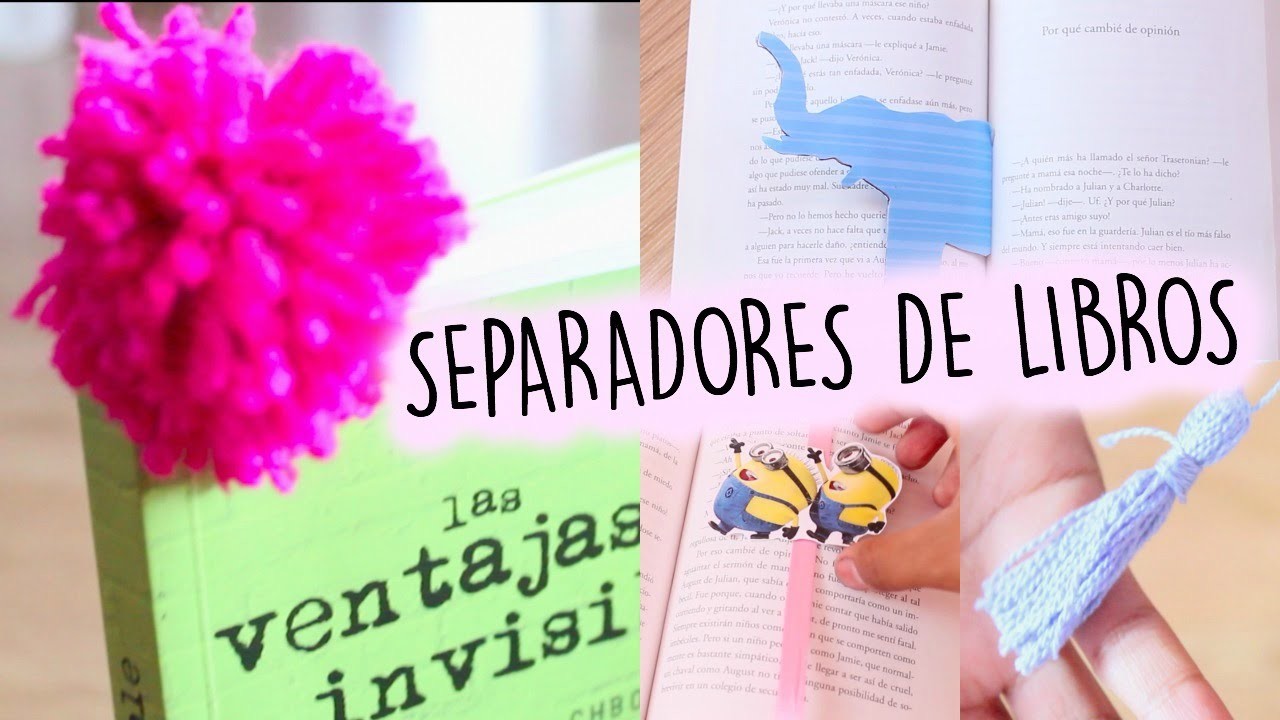 SEPARADORES DE LIBROS!! | Michelle Luna