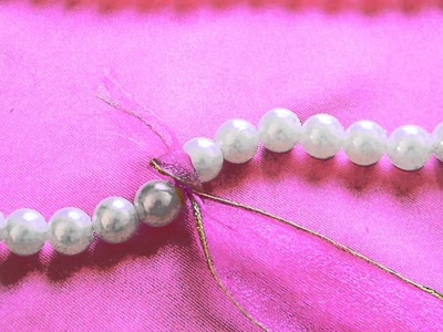 Transforma un collar de perlas
