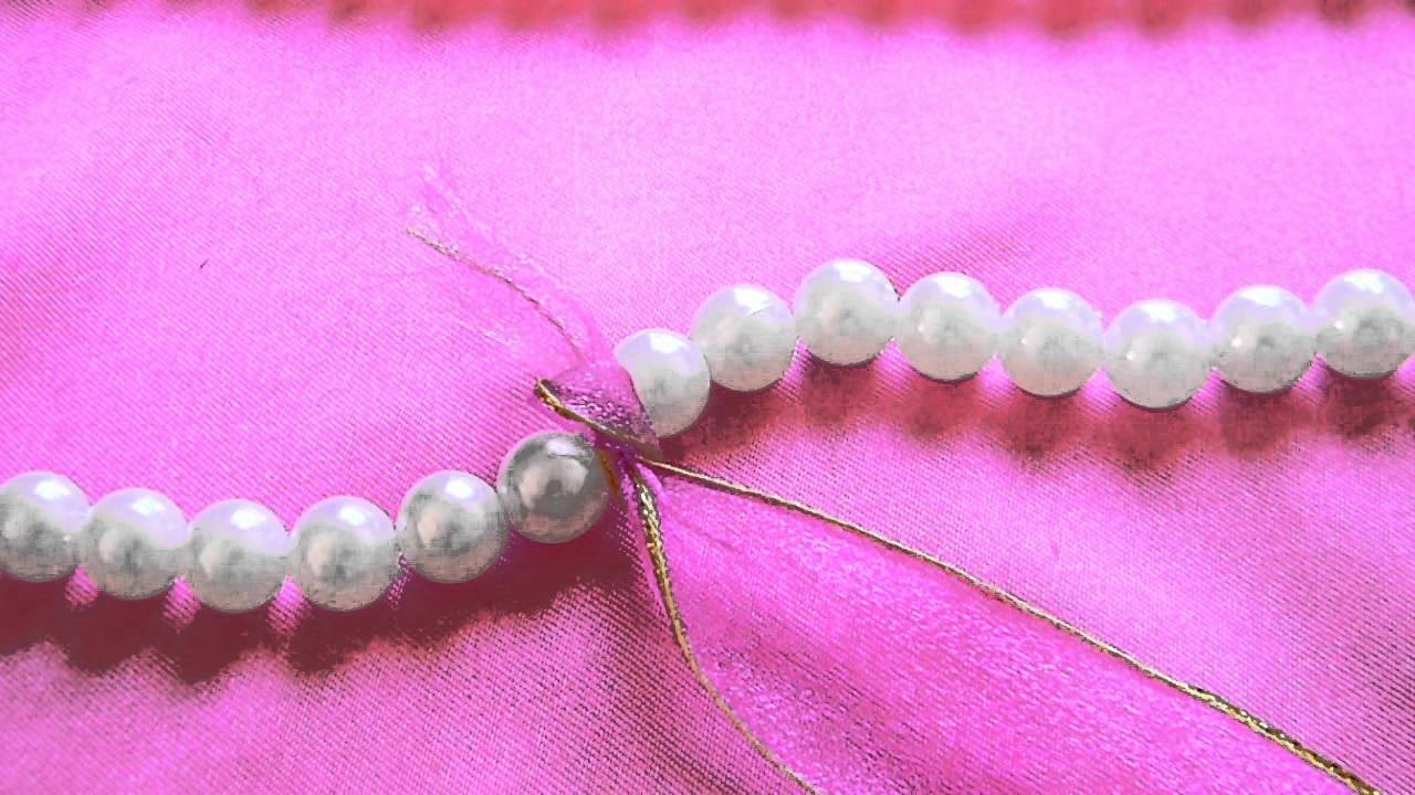 Transforma un collar de perlas