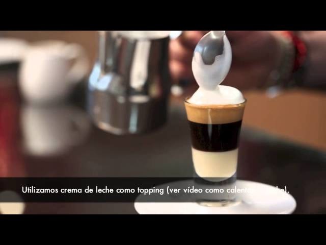 Cómo hacer un café bombón