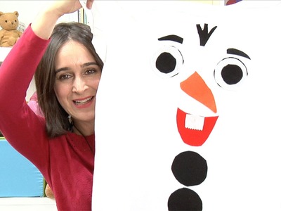 Cómo hacer un disfraz de Olaf para los niños