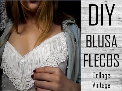 DIY Blusa inpiración Collage Vintage - Fácil | Monica Beneyto