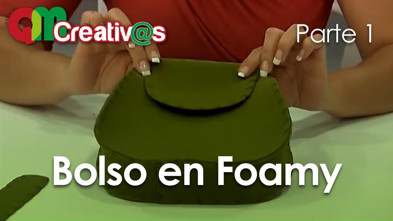 DIY Bolso en Foamy ( Foamy handbag )  1.3