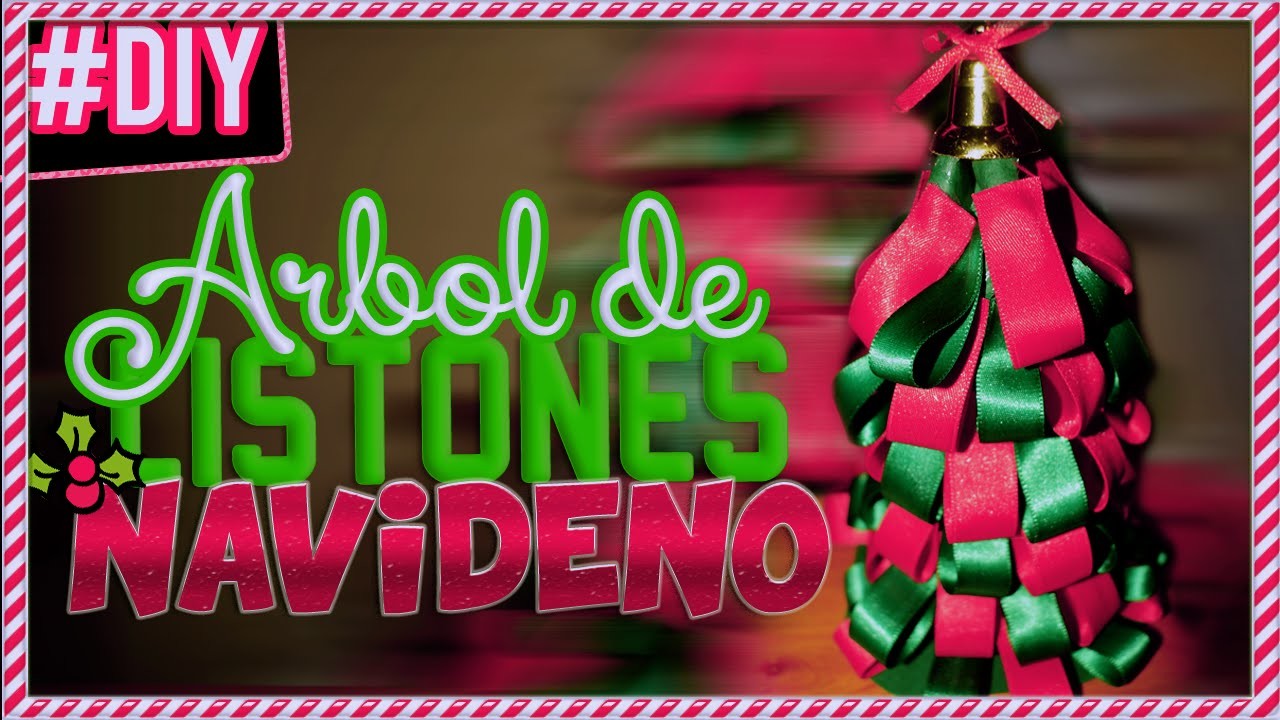 DIY: Crea un Árbol de Listones ♥ Navidad 2014!