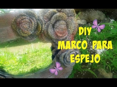 DIY MARCO PARA ESPEJO★