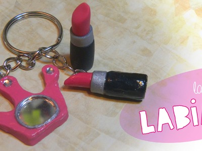 Lapiz Labial ♥ super facil (Tutorial.Arcilla Polimerica)