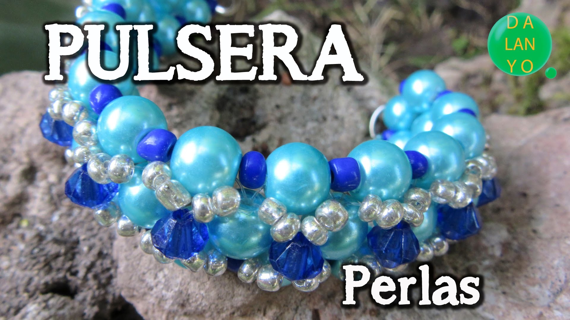 Pulsera perlas turquesas |DIY | Paso a paso