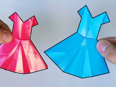 Cómo hacer un Vestido de Papel - Origami