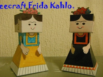 Cubeecraft Frida Kahlo.