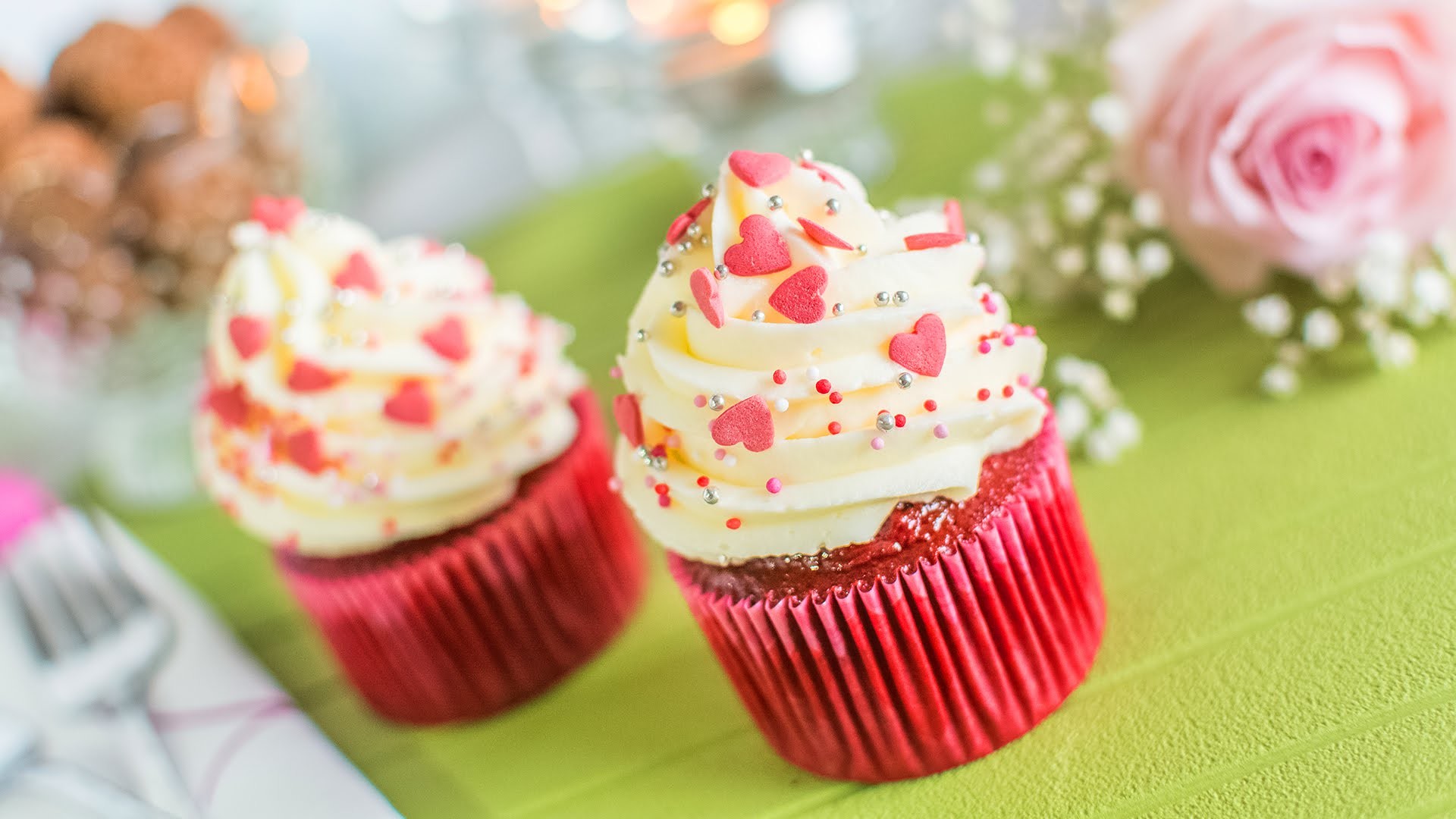 Cupcake Red Velvet - Especial San Valentín