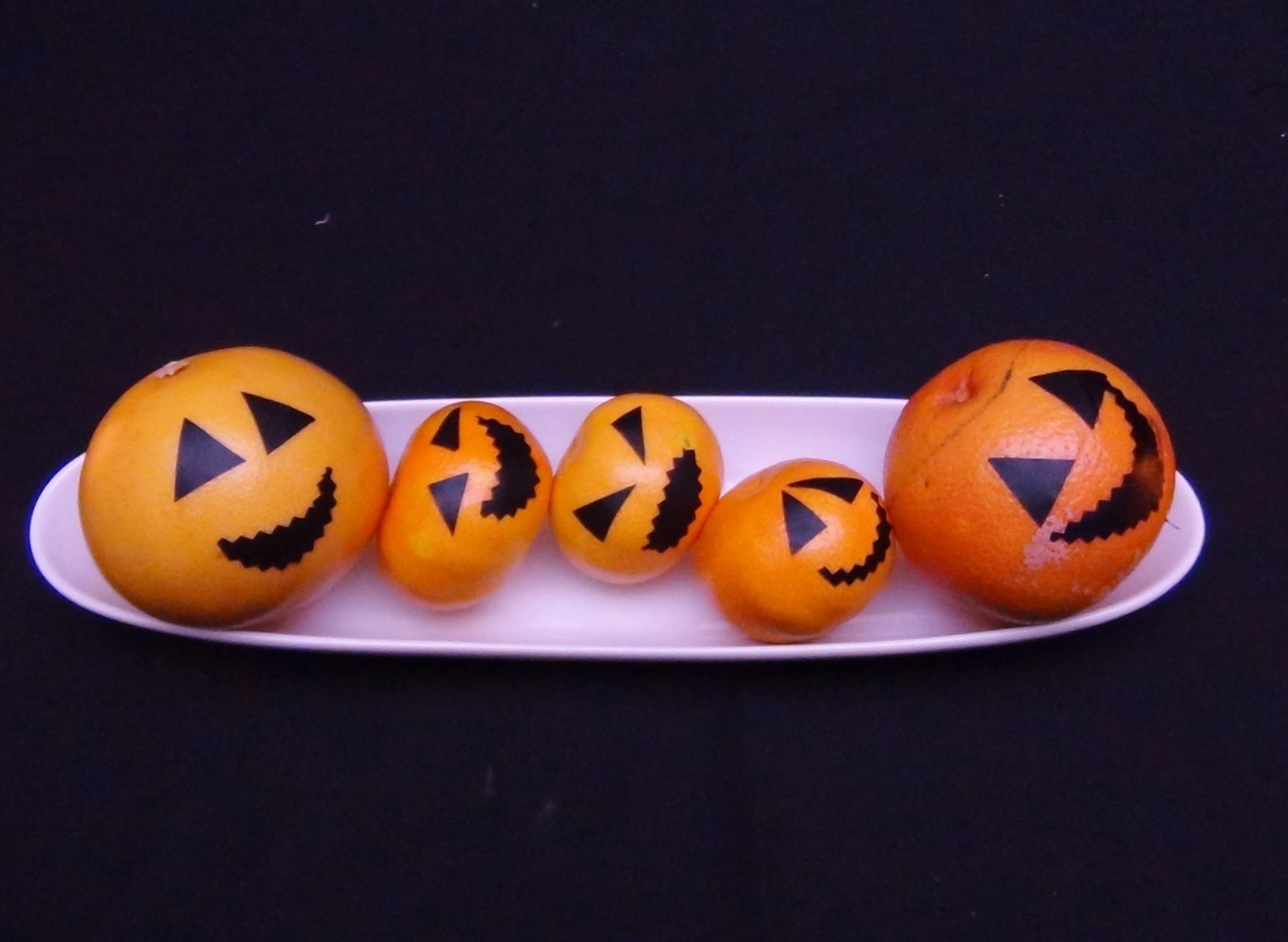 Naranjas como si fueran calabazas  -  Like pumpkins!