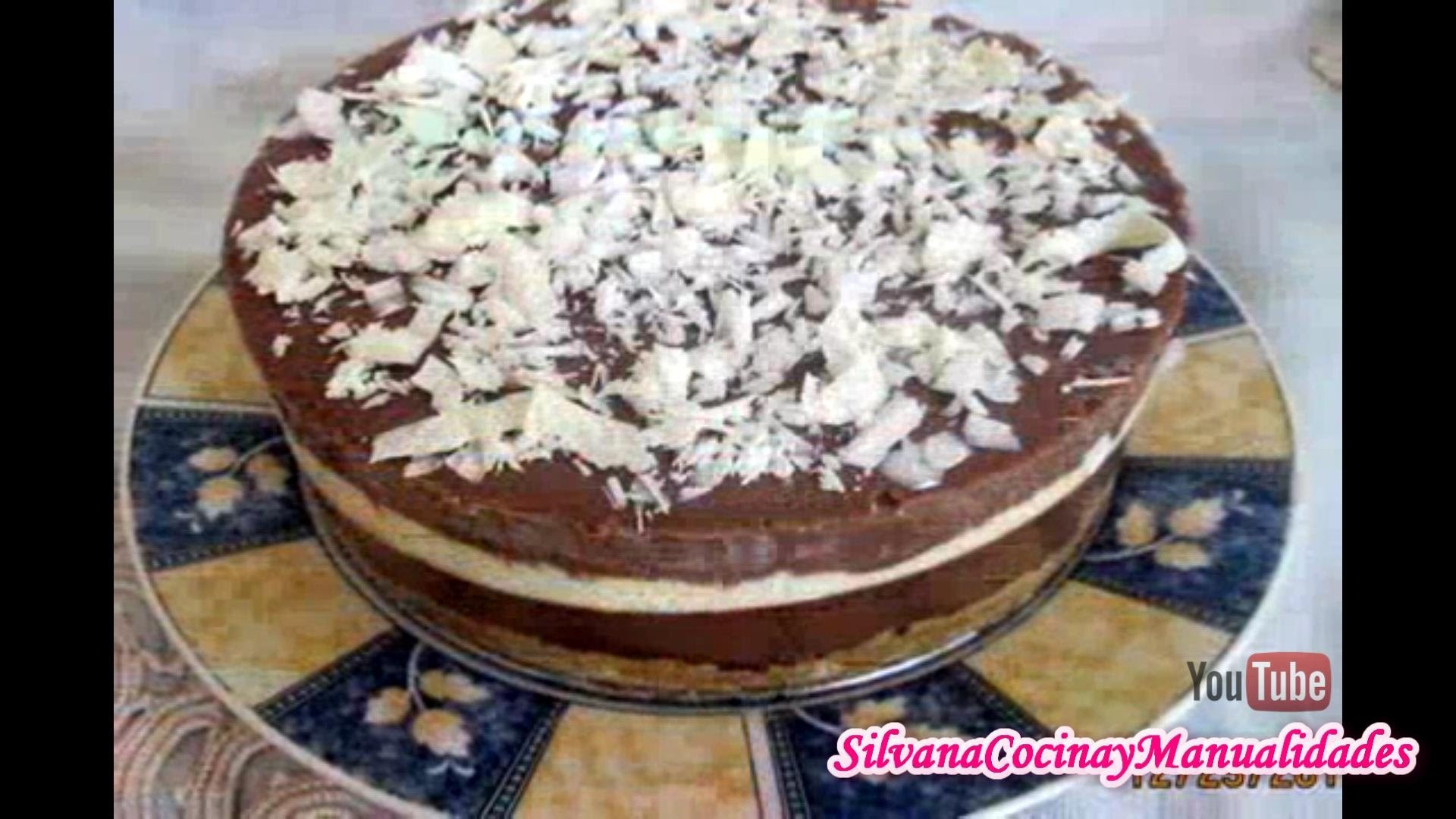 Receta: Torta 3 Chocolates Sin Cuajada - Silvana Cocina Y Manualidades