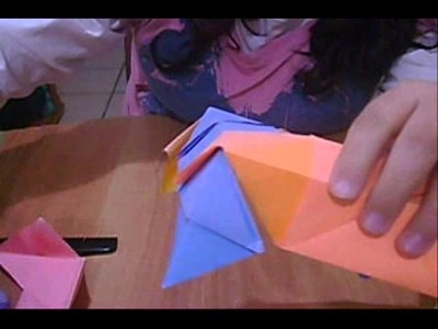 Como hacer un cubo de papel parte 2