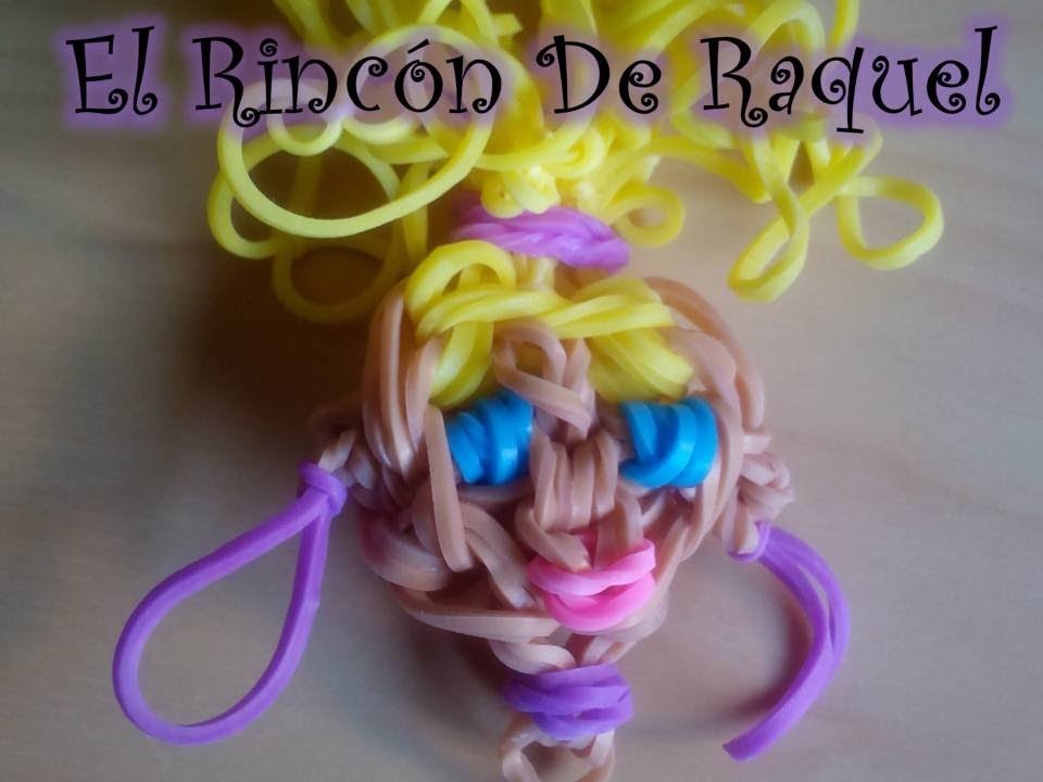 Como hacer una muñeca con gomitas rainbow loom