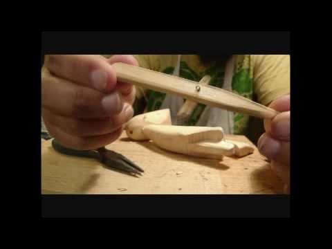 Mecanismo para construir un pie para una marioneta