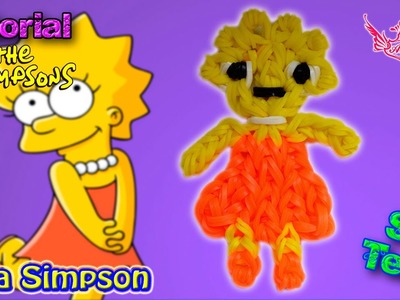 ♥ Tutorial: Lisa Simpson de gomitas (sin telar) ♥