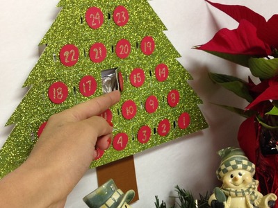 Calendario de navidad(regalo) con chocolates dentro