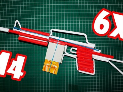 Como hacer un Rifle de Papel que Dispare - (M4)