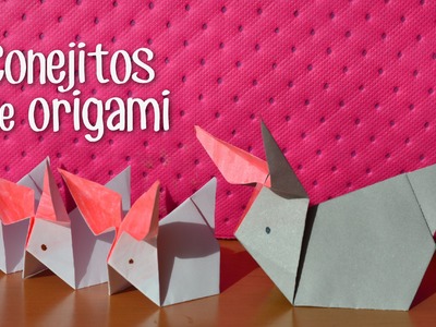Conejos de Origami