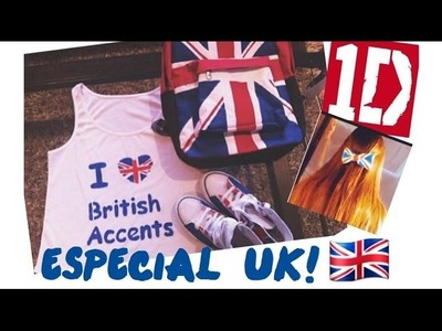 ESPECIAL UK! Personaliza tu ropa y accesorios con la bandera de UK♥