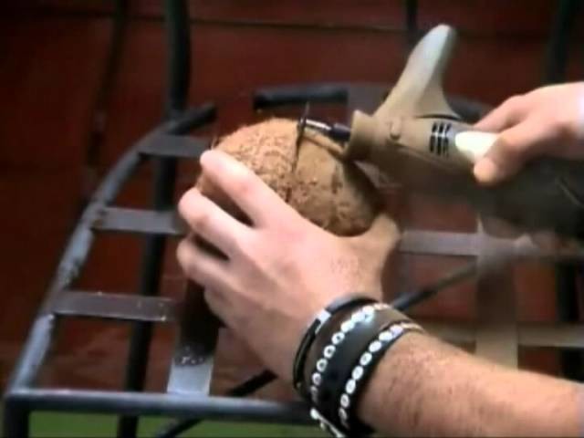 How to Cut a coconut ,Cortar,abrir,pelar un coco