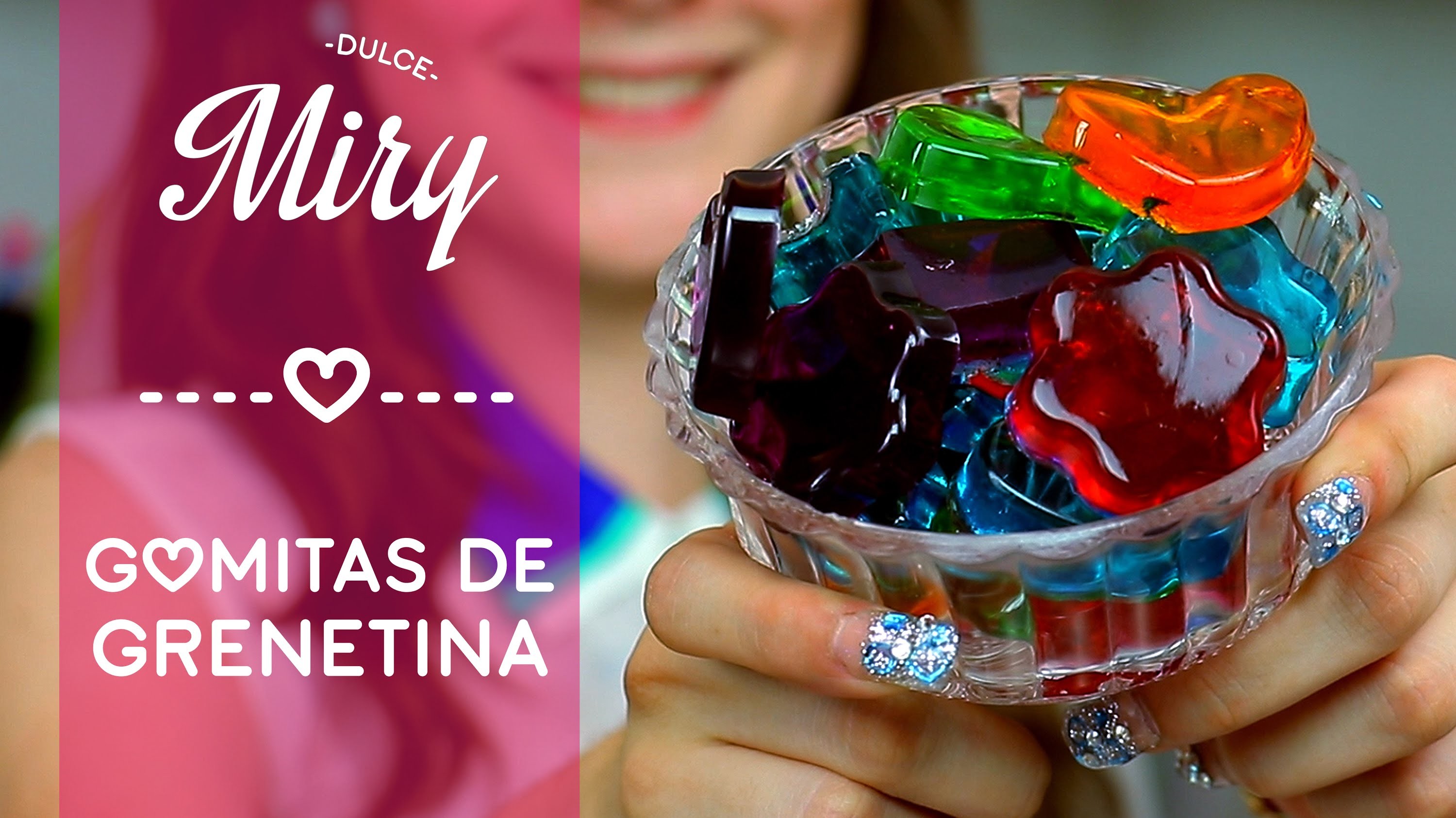 ¿Cómo hacer gomitas de gelatina? | Dulce Miry