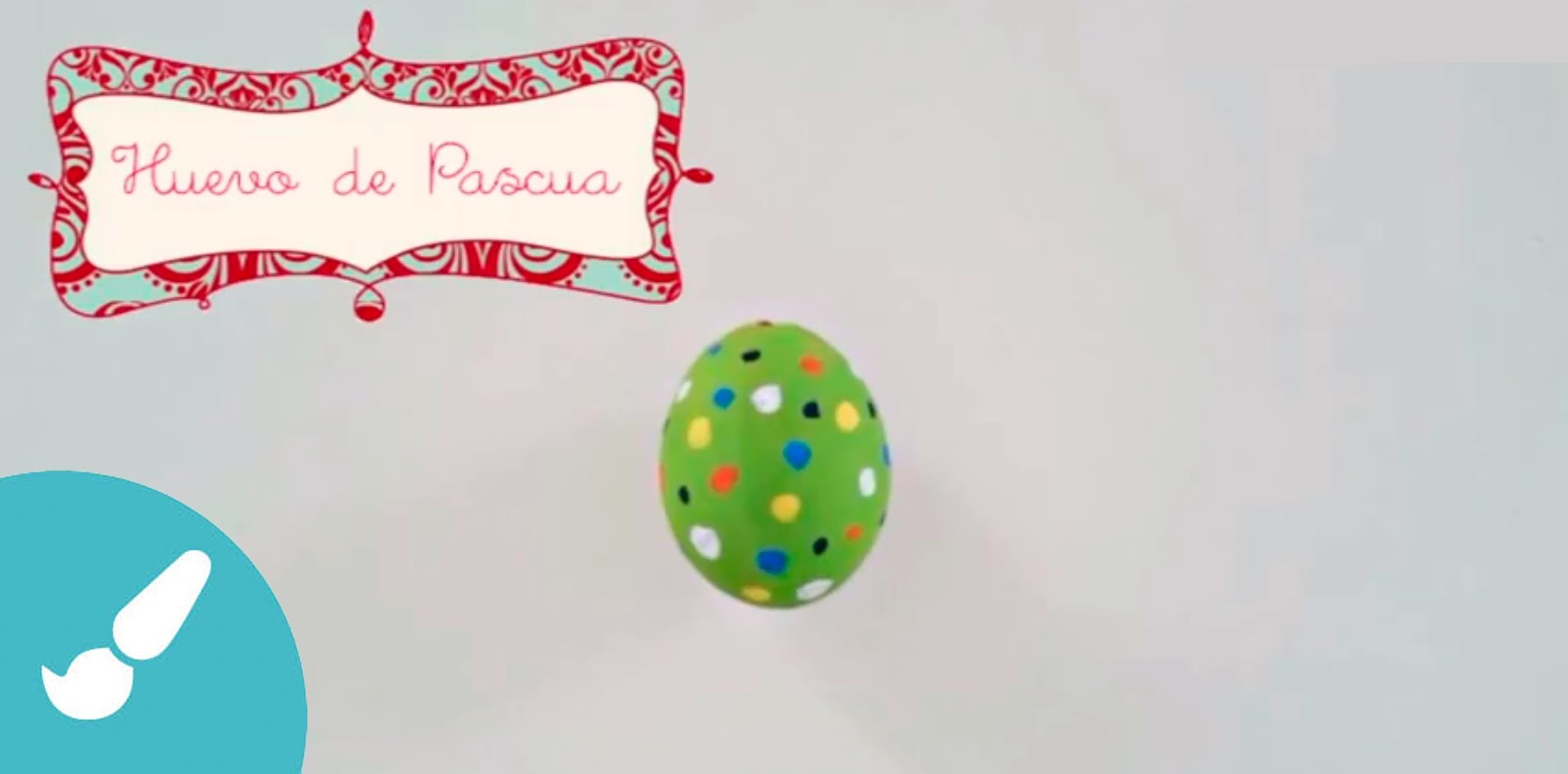 Cómo decorar un huevo de Pascua. Manualidades de Pascua.
