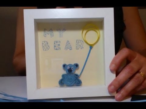 Cómo hacer un oso de filigrana para decorar | facilisimo.com