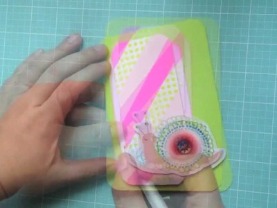 Cómo hacer una tarjeta con Washi Tape.Washi Tape Card