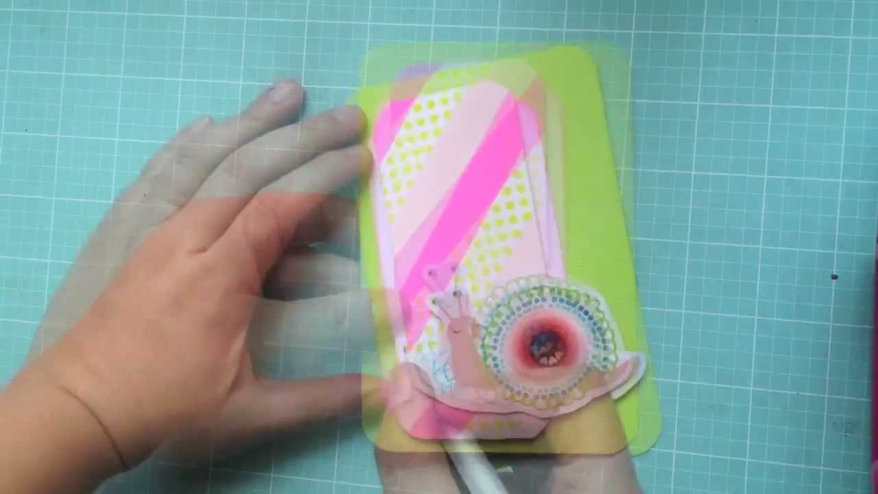 Cómo hacer una tarjeta con Washi Tape.Washi Tape Card