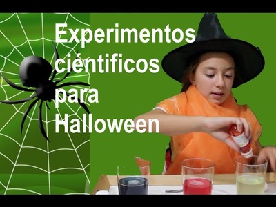 Experimentos científicos 3: "bomba" Halloween