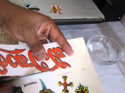 Papel para tatuajes temporales