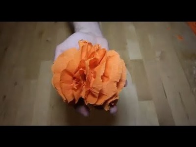 Cómo hacer una flor de papel pinocho | facilisimo.com