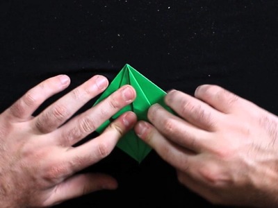 Diablito inflable de origami