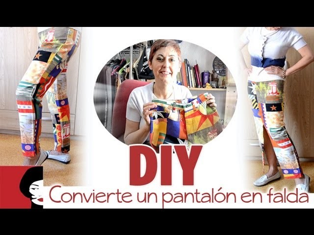 DIY: Convierte un pantalón en falda
