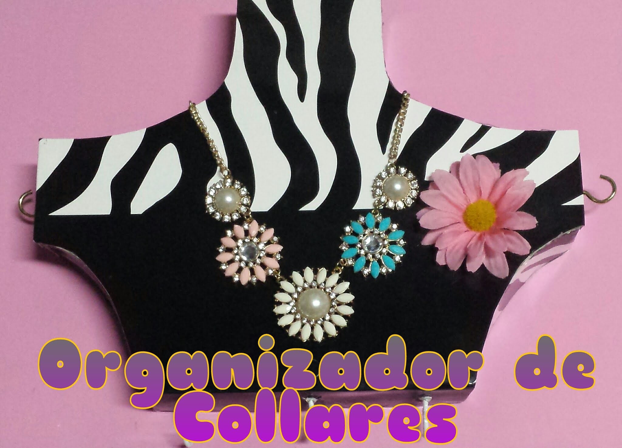 DIY Organizador Para Collares | Peticion