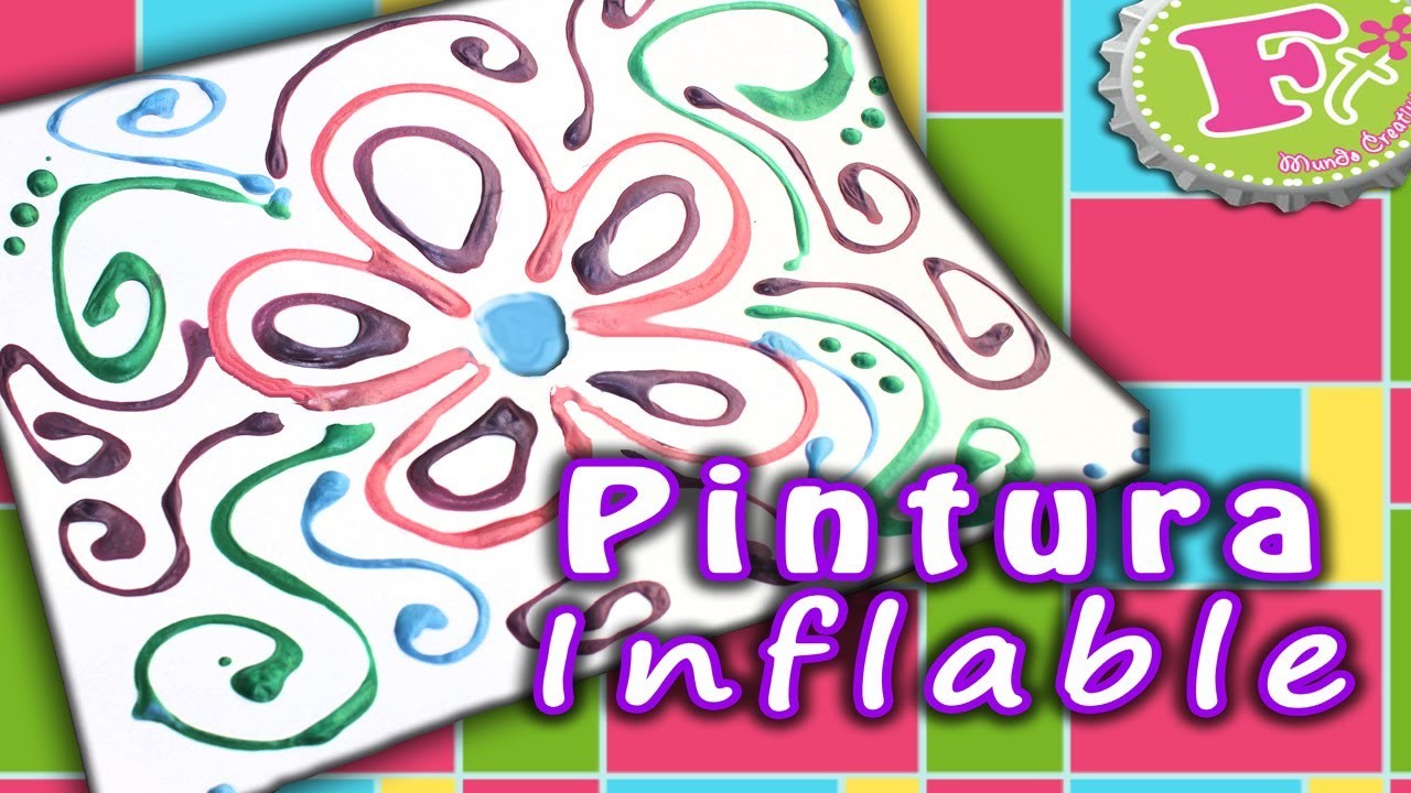 DIY: Pintura Inflable Casera. Puffy Paint