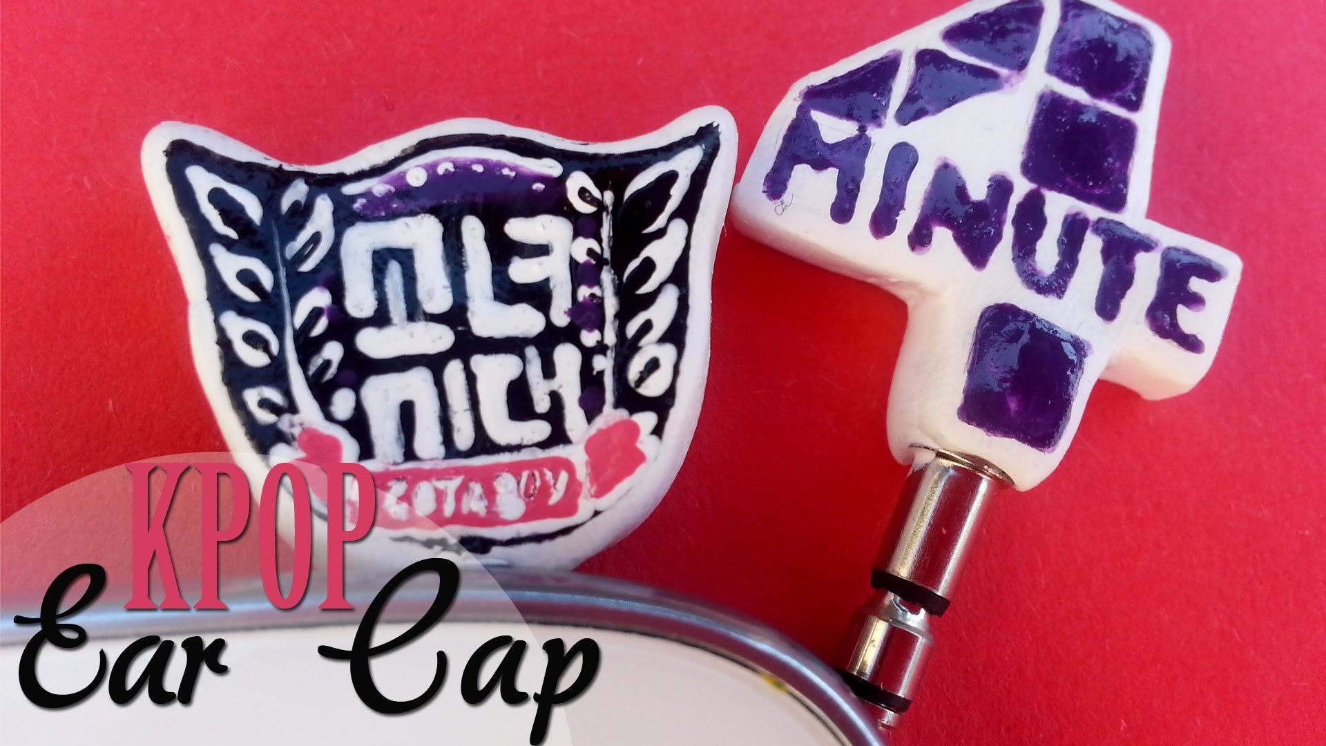 DIY: Tapa antipolvo Kpop. Kpop Ear Cap -SNSD & 4MINUTE-