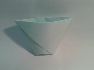 Origami para principiantes: #4 Como hacer un vaso de papel facil