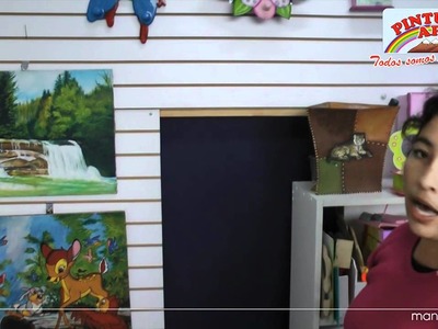 Pinturas Apu Visita el Taller de Manualidades "JEDA"