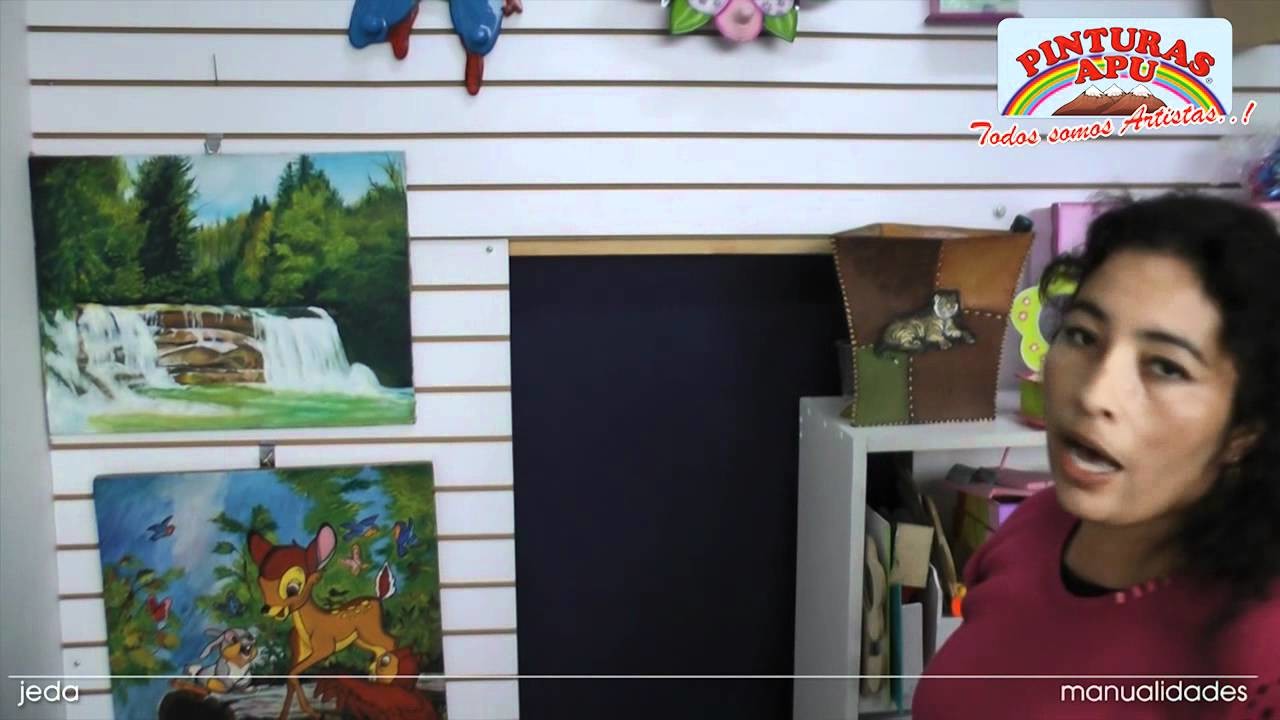 Pinturas Apu Visita el Taller de Manualidades "JEDA"