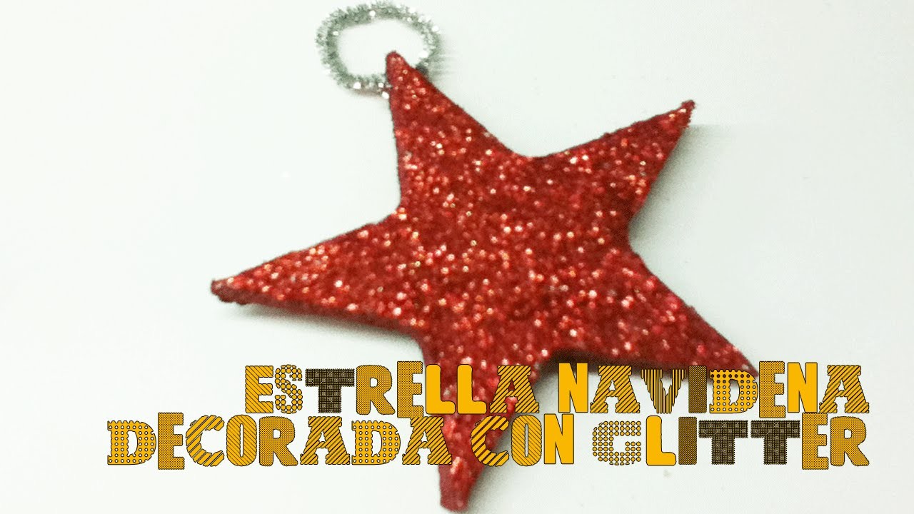 Cómo hacer una estrella para decorar tu árbol de navidad