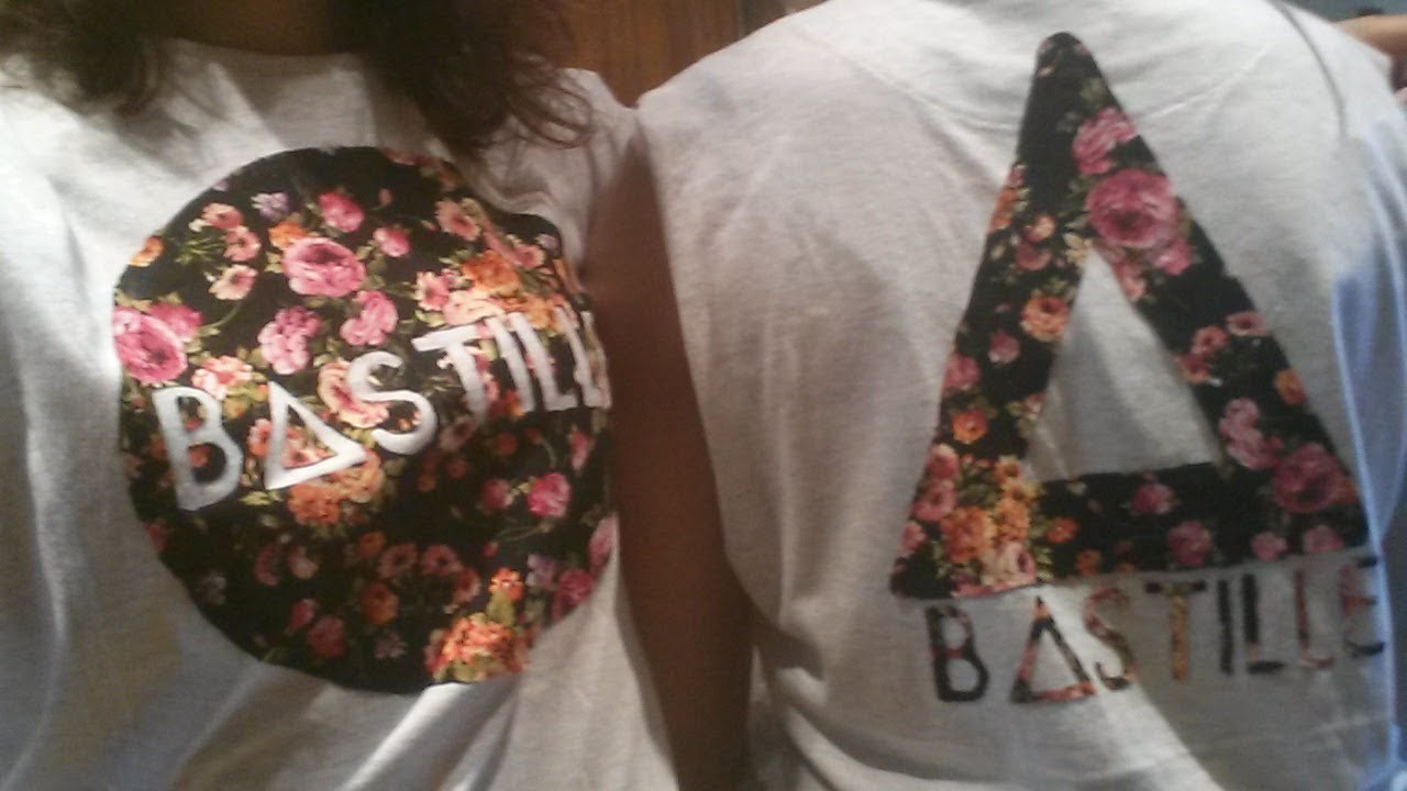 DIY Camiseta Floral. Floral Band T-Shirt MayDIY