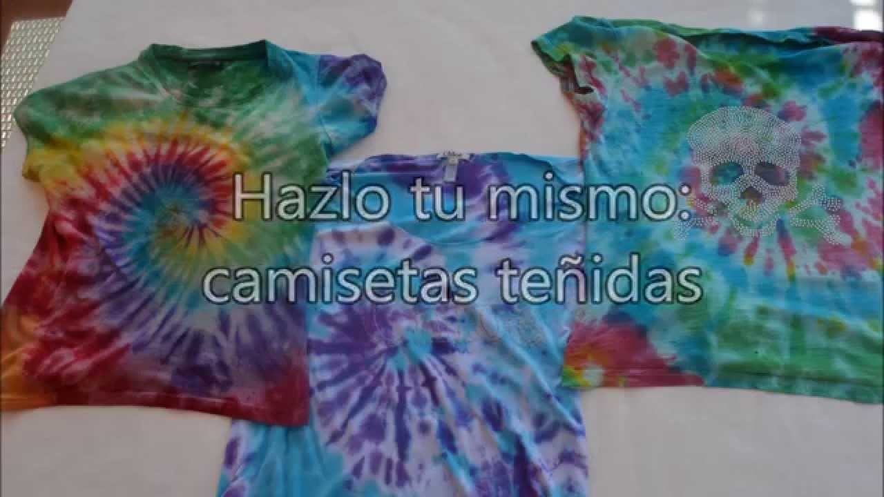HTM.DIY camisetas teñidas