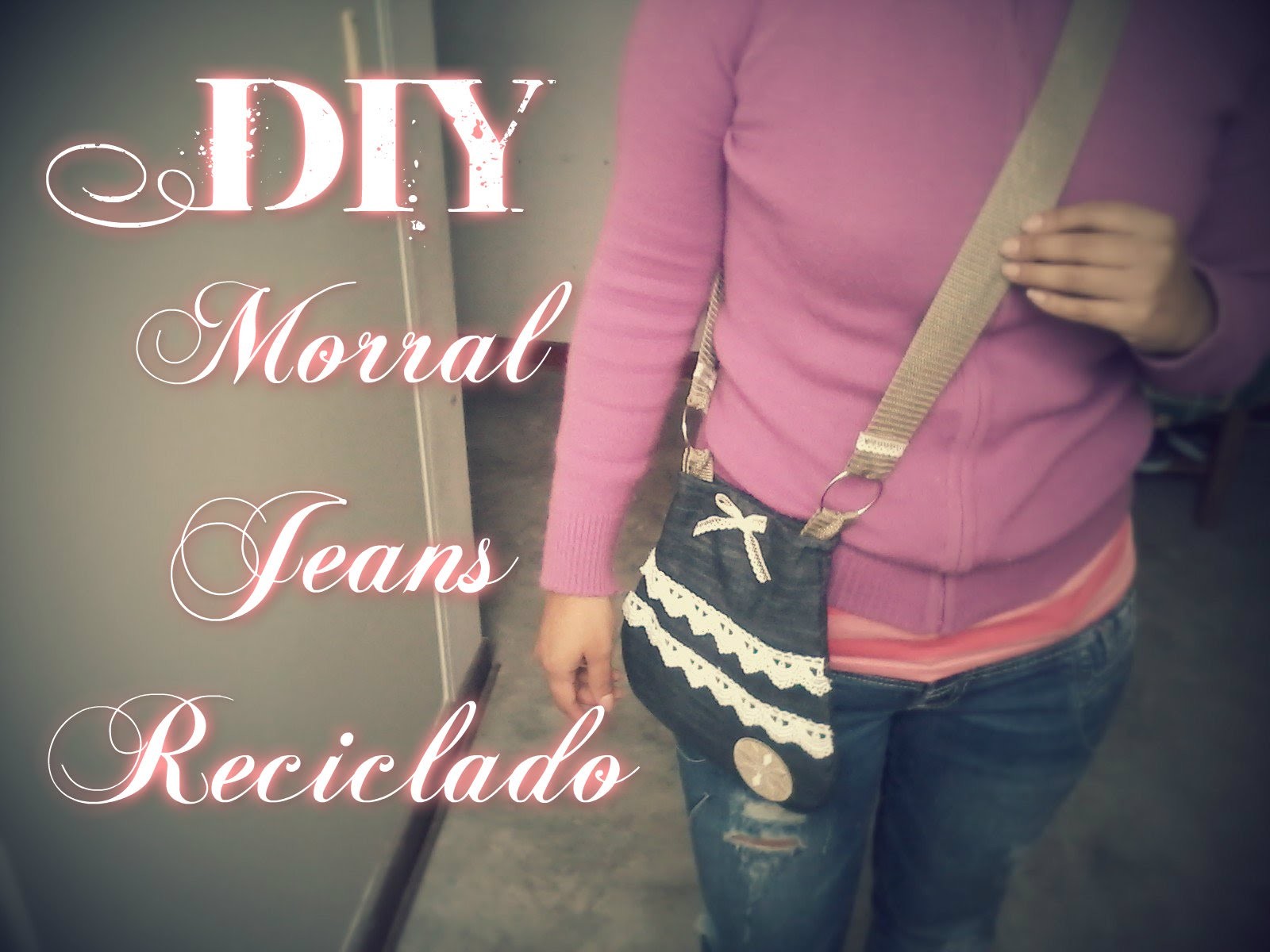 Morral con jeans reciclado. Novedadescon katherine ♥