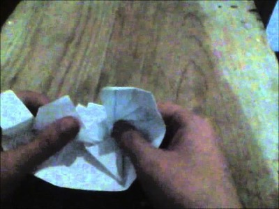 Origami explicado en español(S.A.C.R):Corazon de caja