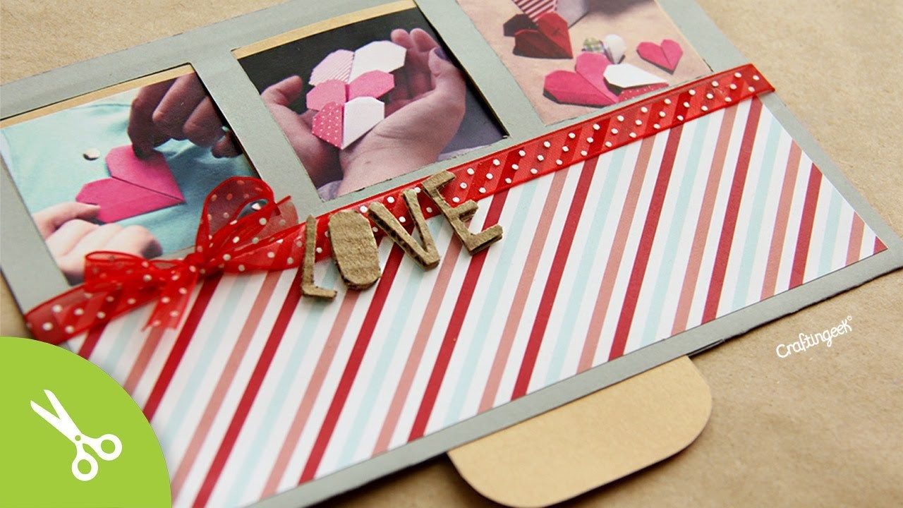 Tarjeta San Valentin * Surprise Slide *. Valentines Cards