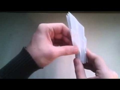 Como hacer una mano de papel  [Origami - Papiroflexia]